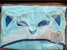 Aphmau MeeMeows Limited Edition Under The Sea Dolphin Cat 50”x32.5” Hooded Towel