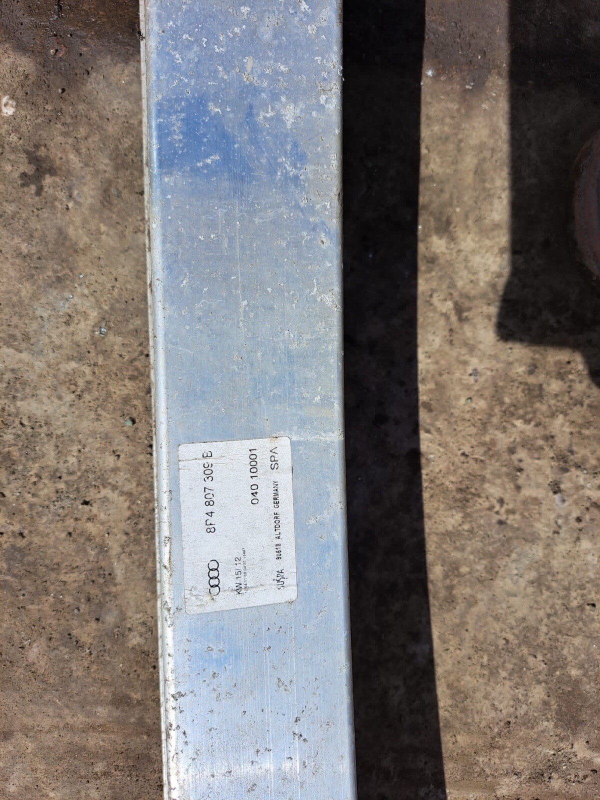 AUDI A3 REAR BUMPER CRASH IMPACT BAR 8P4807309B / A3 8P 20082012 eBay