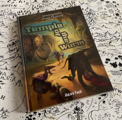 Temple of the Wurm Lamentations of the Flame Princess LotFP A. Finch OSR RPG