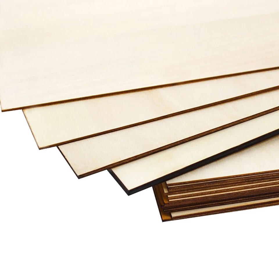 Lindenholzplatte Sperrholz Luftfahrt Schiff Dicke 1.5/2/3/5mmDIY Modell Bastel - Bild 3 von 4