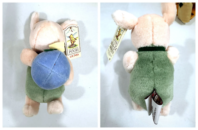 NEW GUND Classic Pooh Stuffed Plush LARGE Set Kanga Rabbit Owl