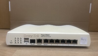 DrayTek Vigor2860 vDSL2 Security Firewall ohne Netzteil Draytek Vigor 2860