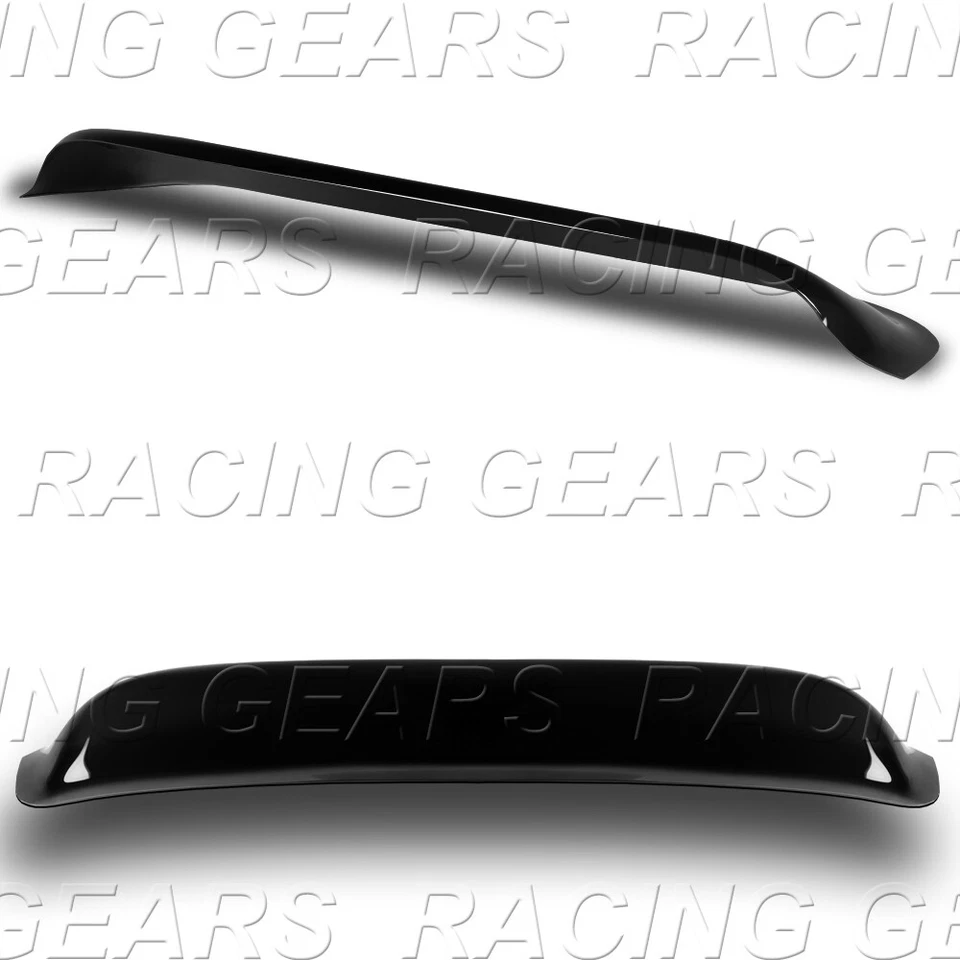 VISEIRA DE TETO PRETA ABS PLÁSTICO JANELA TRASEIRA ASA SPOILER 02-06 ACURA RSX DC5 - Imagem 2 de 4