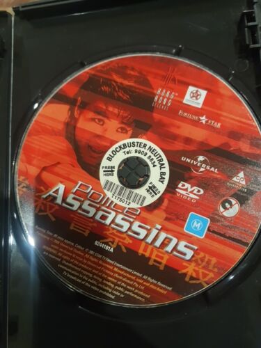 POLICE ASSASSINS RARE DVD MICHELLE YEOH & CYNTHIA ROTHROCK CULT SAMMO HUNG FILM - Picture 3 of 3