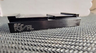 Canik Rival Holosun 509T optic plate. Black anodized. Rival