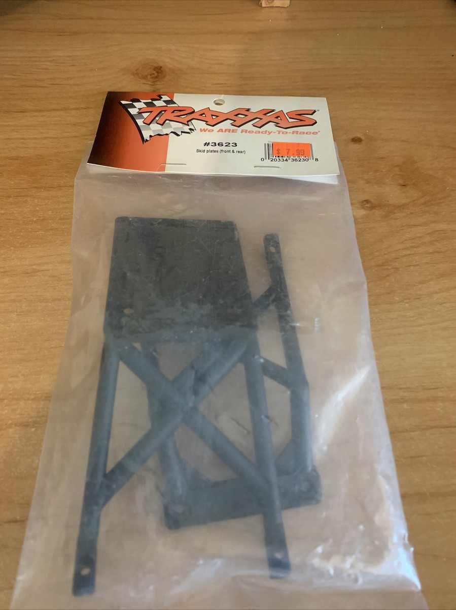 Tra3623 Traxxas Skid Plate Set (Front & Rear) | eBay