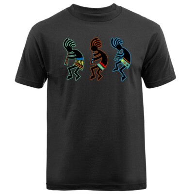 Southwest Dancing Kokopelli Native American T-shirt