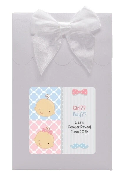 Paper Gender Reveal Party Favors & Bag Fillers
