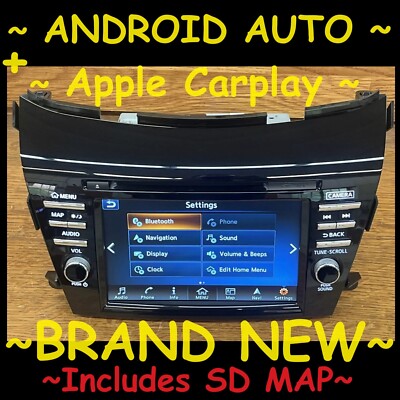2015-2019 Nissan Murano OEM Navigation BOSE Radio CD Android Auto Apple Carplay