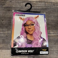 Monster High Clawdeen Wolf Wig w Clip On Ears New Cosplay Halloween