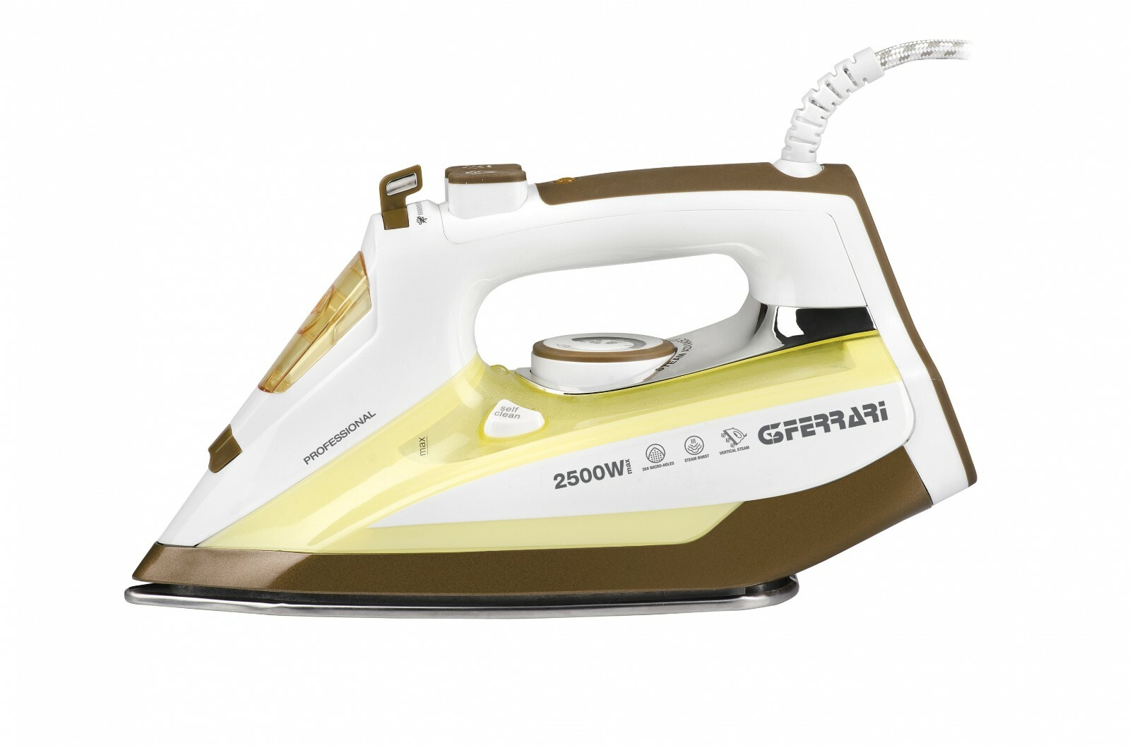 Ferro da Stiro a Vapore Visir G3Ferrari 2500W | Piastra Inox 269 Fori