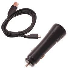 USB Car Charger Cable MicroUSB Power for Cell Phones