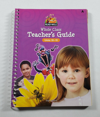 Read Well Grade K Whole Class Teacher's Guide Units 10-15 Homeschool