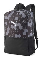 Puma Beta Backpack Rucksack Rucksack Puma Black-Logo Pixel Aop Schwarz Grau Neu