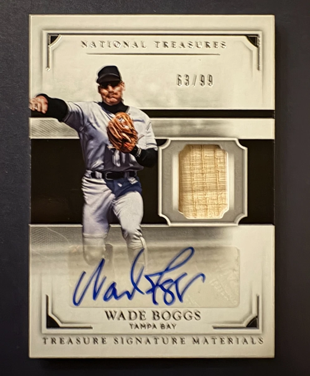 Wade Boggs Autographed Baseball Sports Trading Cards for sale | eBay