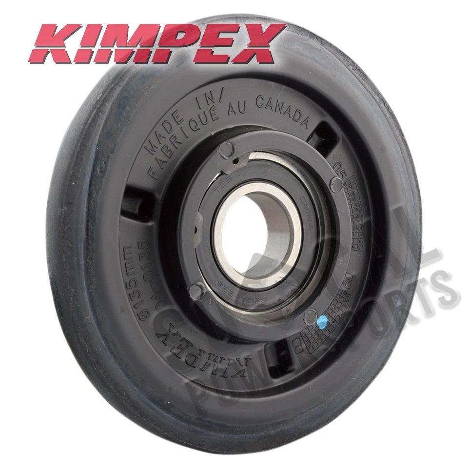 Rueda loca Kimpex color - 135 mm x 1 pulgada - negra para Ski-Doo GSX 800 2004-2005 Foto 2 de 4