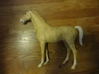 MARX Johnny West horse THUNDERBOLT Palomino with partial saddle Best of the West