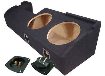 Custom Ford F150 Super Crew 01-03 Truck Dual 10 Subwoofer Speaker Bass Sub Box