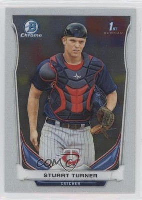 2014 Bowman Chrome Prospects Stuart Turner #BCP84 1u6