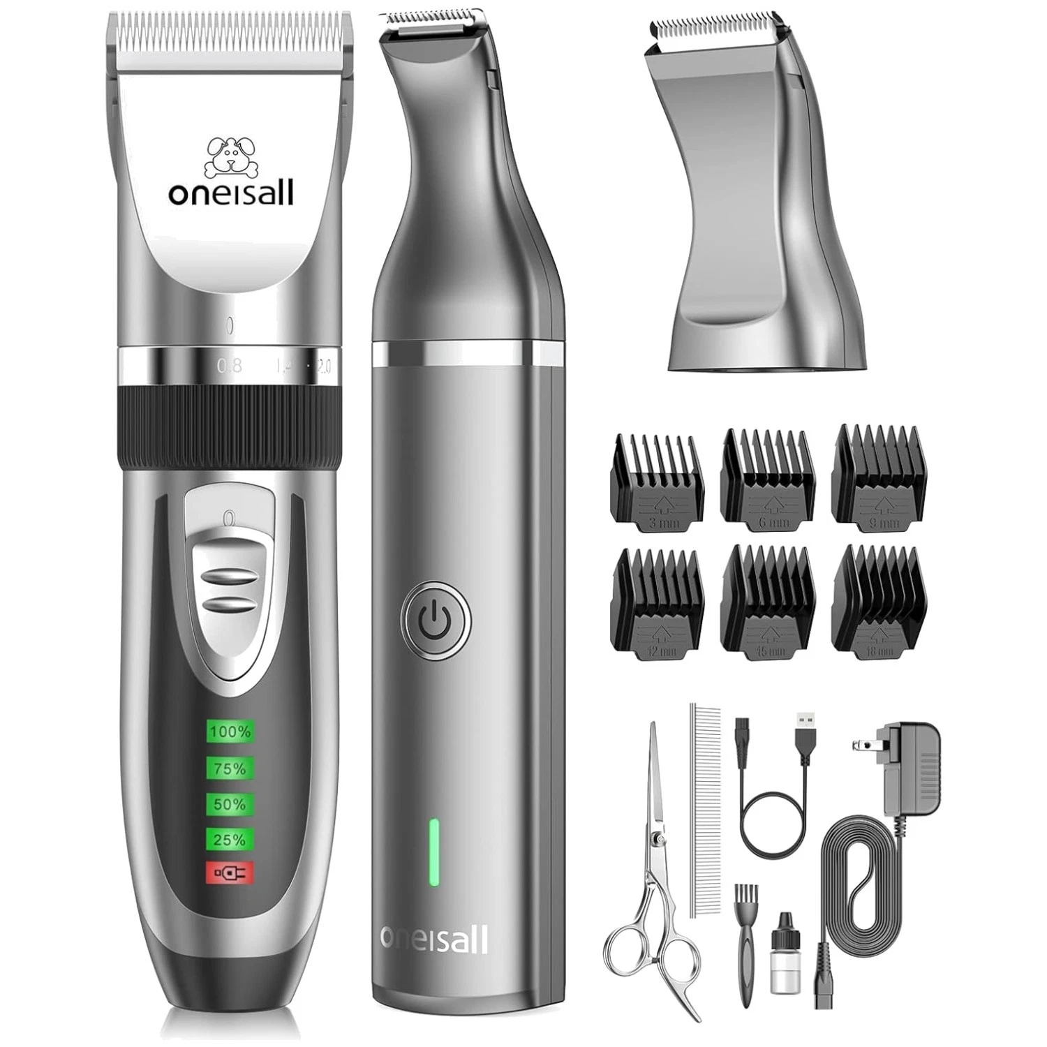 Professional Pet Grooming Kit with Quiet Motor
