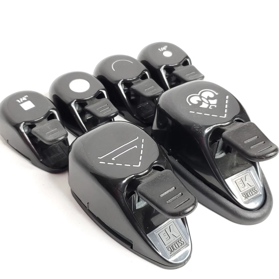 8 Punzones de Papel Estampación Muñeco de Nieve Copo de Nieve Esquinas Formas 1 Recuerdos Foto 2 de 4