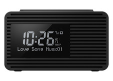 Panasonic RC-D8EG-K schwarz DAB+-Radiowecker (USB, Sleep Timer, Snoozer)