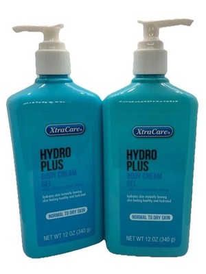 new  2 XtraCare Hydro Plus- Body Cream Gel  Hyaluronic Acid