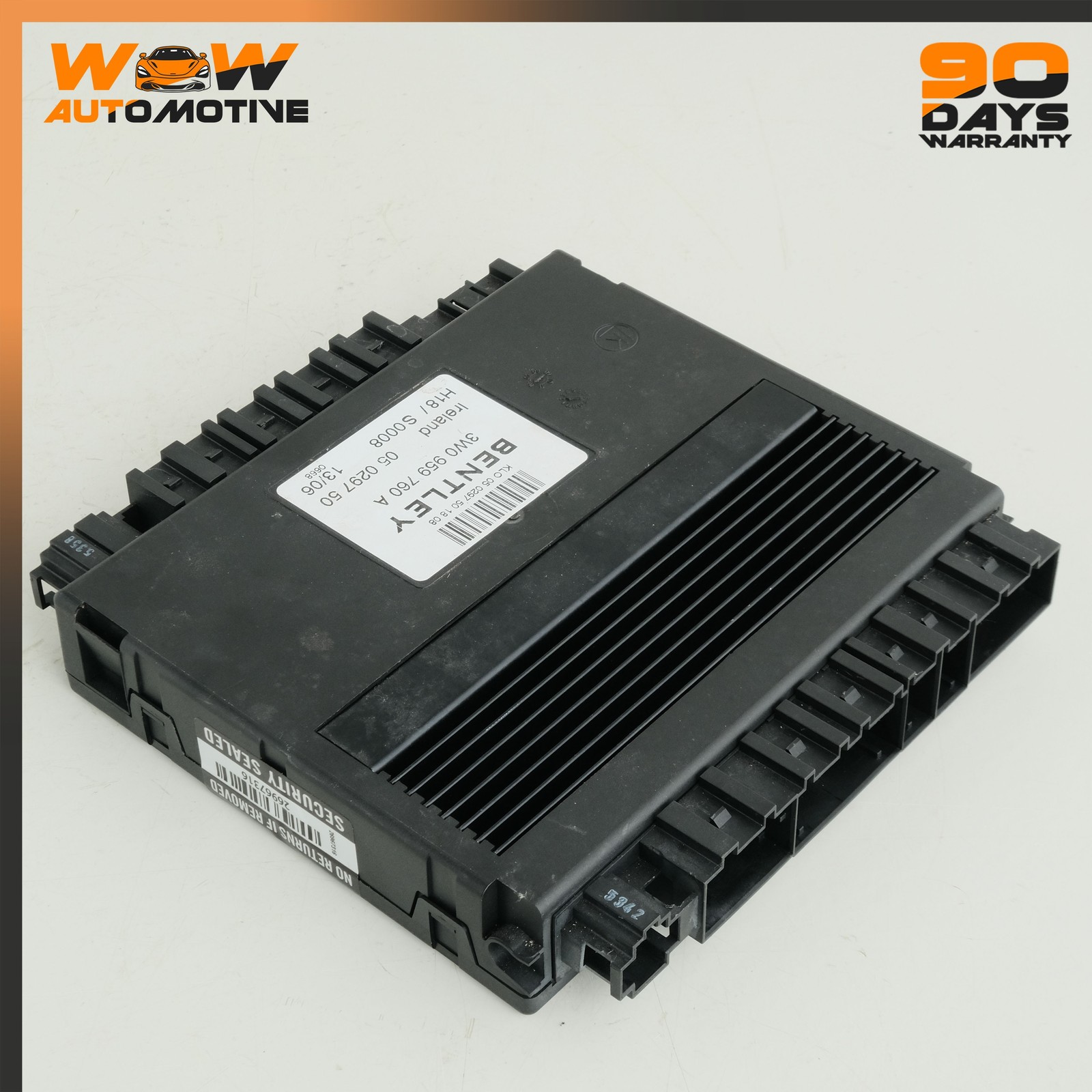 Bentley Continental GT 2010-2012 Front Left Seat control module