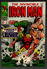 IRON MAN #6 Vs The CRUSHER! George Tuska/Johnny Craig Art! Archie Goodwin 7.5