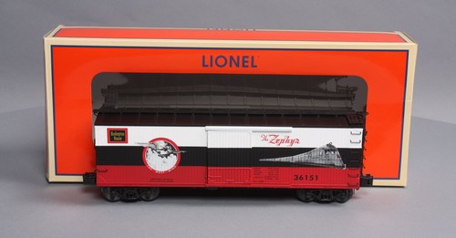 LOTES 2015 Lionel 6-58228 calibre O Burlington Zephyr vagón de carga doble funda #36151 | Condition: Used