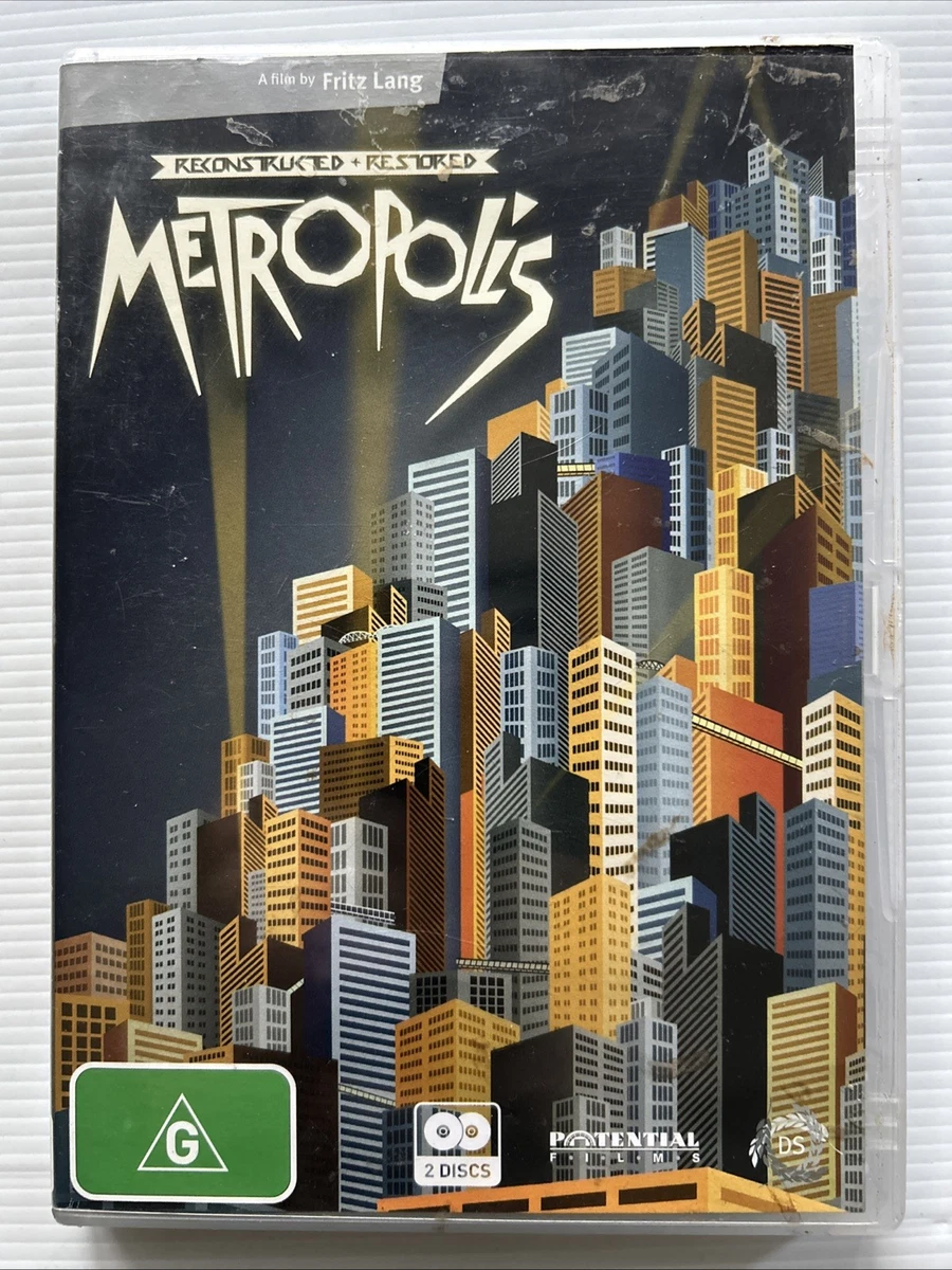 Preços baixos em Metropolis (1927 COMPRIMIDOS) DVDs e discos Blu