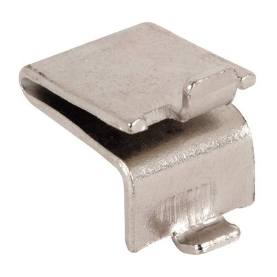 Prime-Line U 10173 Nickel Plated Metal Strip Lock Style Shelf 8 Pack,