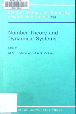 Number theory and dynamical systems ed.. Lecture note series 134.