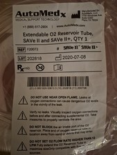 Automedx Extendable O2 Reservoir Tube, Save II and SAVe II +