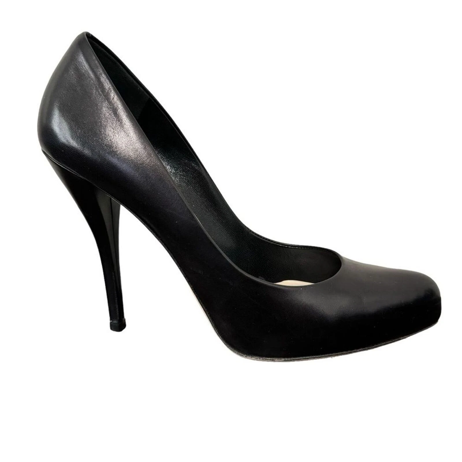 Escarpins Christian Dior en cuir bout pointu   Noir   Taille 39