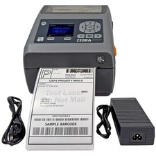 WIRELESS Zebra ZD620 Direct Thermal Label Printer LCD WiFi LAN USB Bluetooth