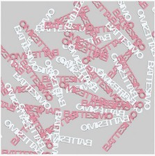 Confetti - Coriandoli da tavolo Battesimo - Bimba