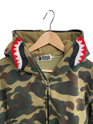 BAPE 1st Camo Shark Full Zip Hoodie XL | eBay