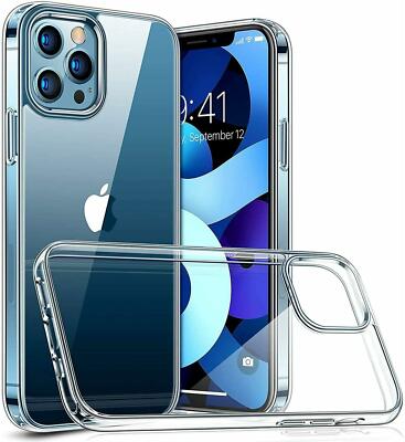 Für Apple iPhone 13 Mini Pro Max Hülle Slim Klar Stoßfest Silikon Gel Cover