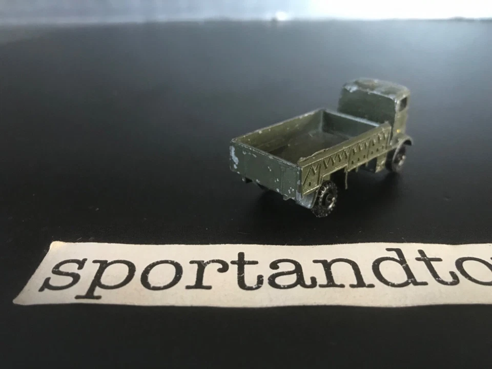 DEOMA 1:87 CAMION BEDFORD MILITARE  Mod. 4 METALLO ITALY 1960 LEGGI NOTE - Immagine 3 di 4