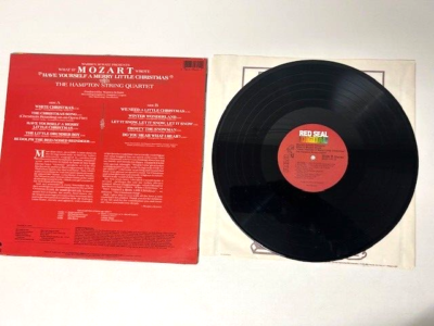 モーツァルト・ハンデル レコード The Hampton String Quartet / Mozart Christmas LP RCA Red Seal