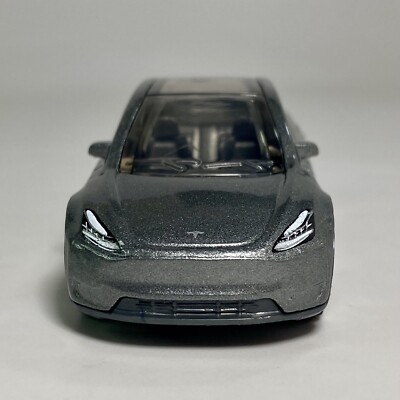 2020 Tesla Model Y Grey 1:64 Scale Diecast Diorama Car Multipack