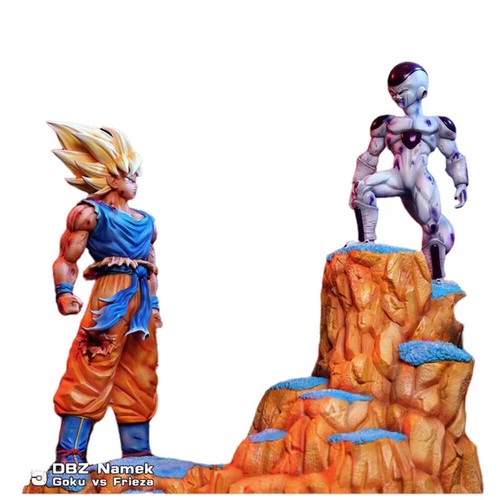 Dragon Ball Goku vs Frieza Super Saiyan GK PVC Model Toy Ornament Gift - Picture 6 of 6