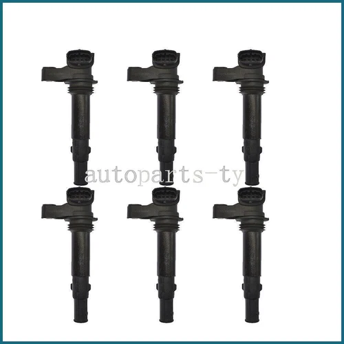 6x Ignition Coils For Cadillac CTS STS SRX Buick GMC Saturn Saab 3.6L C1508 - Picture 2 of 9