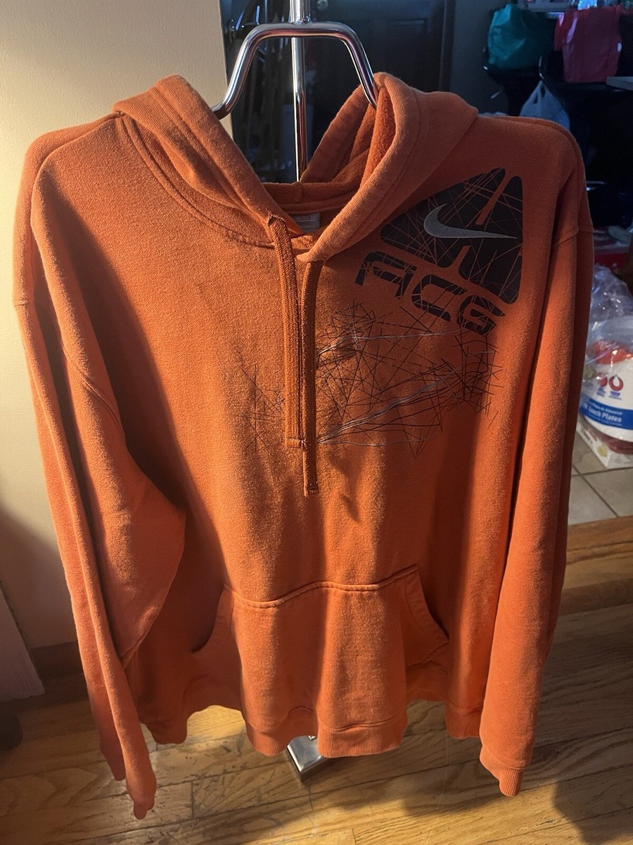 nike rust hoodie