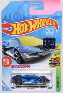 hot wheels exotique 2018