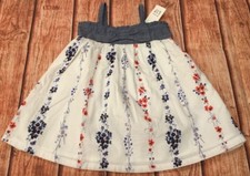 Baby Gap Girls 3-6 Months Floral Dress With Bloomers. Nwt