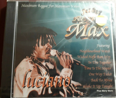 LUCIANO - JET STAR REGGAE MAX *CD BRAND NEW STILL SEALED NEU SEALED RARE