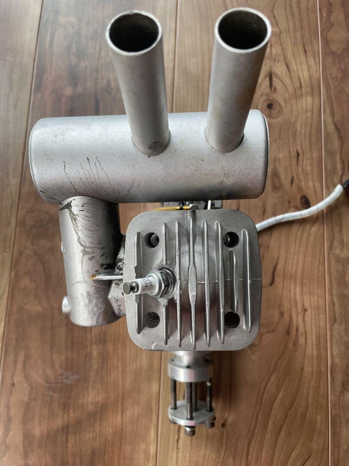 Dle 55 Gasoline Engine 55Cc For Rc Airplanes Model Aircraft Gas Engine