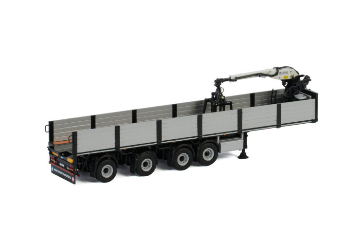 WSI 04-2088 Kennis Brick Trailer (4 Axle) Scale 1:50